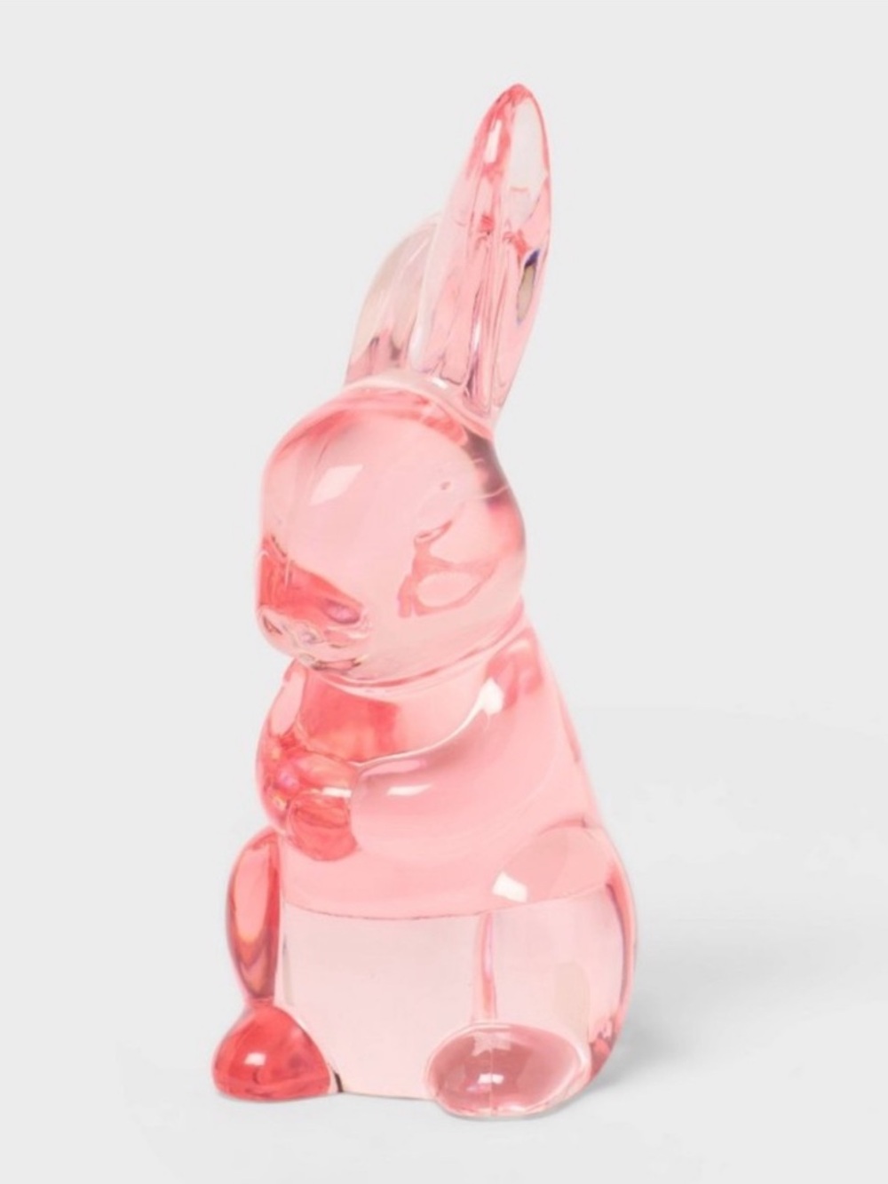New Target Spritz 6.6" Acrylic Pink Decorative Bunny Figural Spring 2026